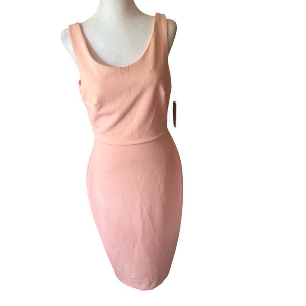 New Betsey Johnson Peach Sleeveless Dress Size 6